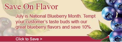 Celebrate National Blueberry Month &ndash; Save 10% Off our Top-Selling Blueberry-flavored Coffees